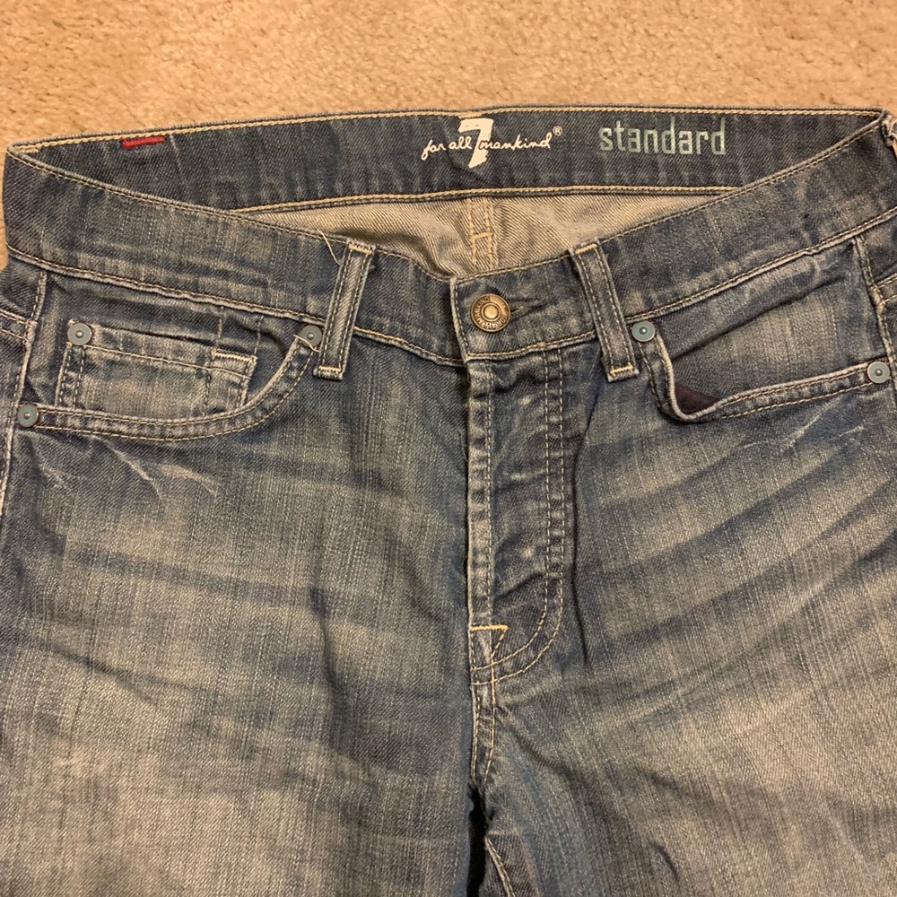 7 For All Mankind Standard Jeans - Picture 2 of 8